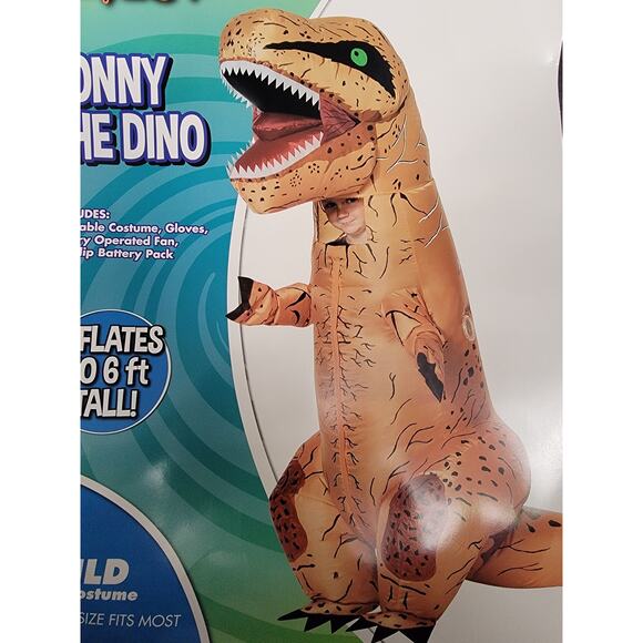 Donny the Dino child Inflatable - Picture 1 of 3